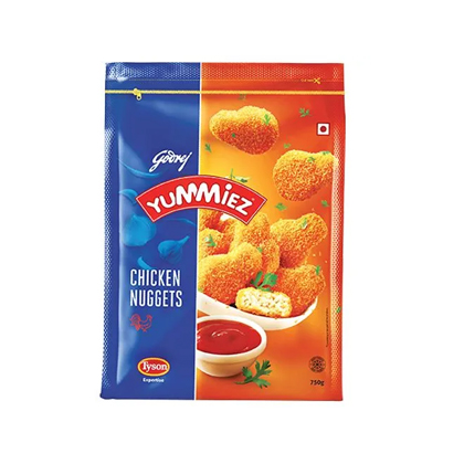 Godrej Frozen Non Veg Snacks	Yummiez Chicken Nuggets